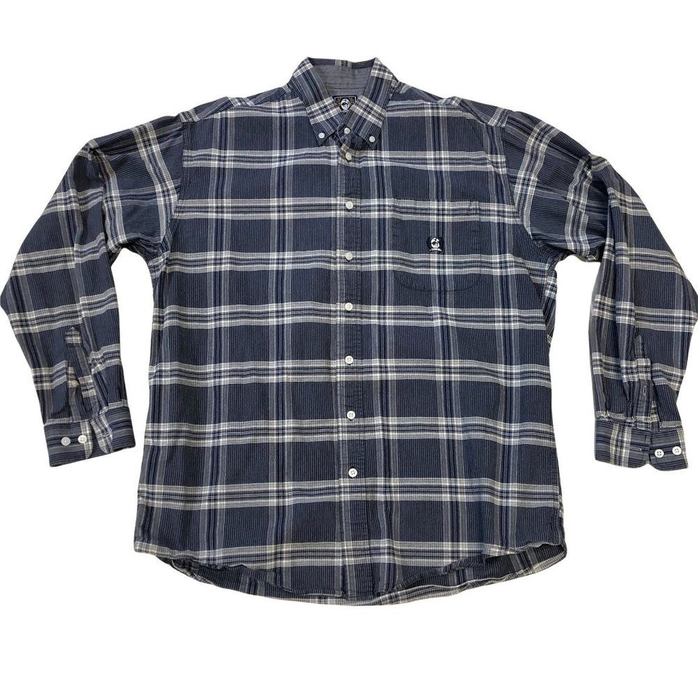 Cinch Men's Button‎ Down LS Shirt Size Large